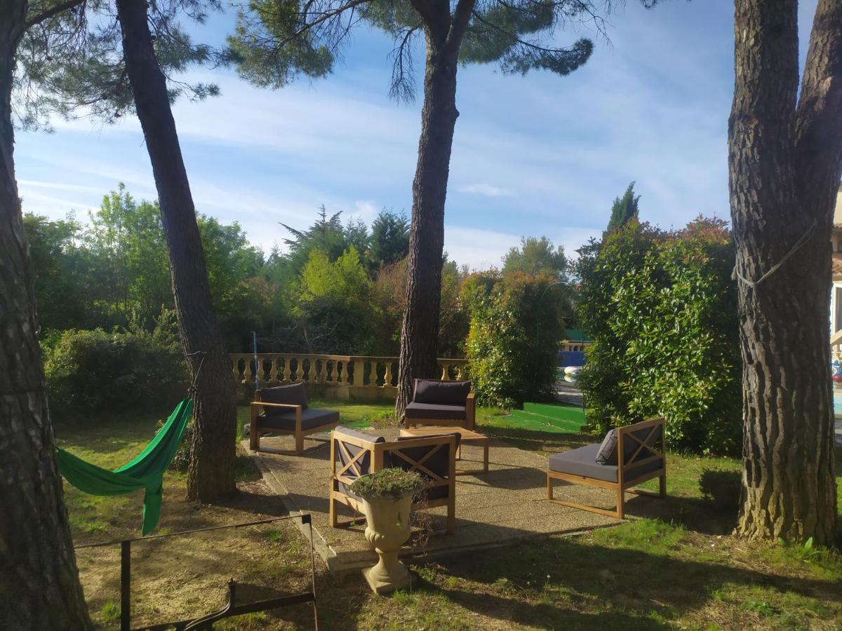 Villa Les Palmiers - Aux Portes D'Ales Saint Julien Les Rosiers Exteriör bild